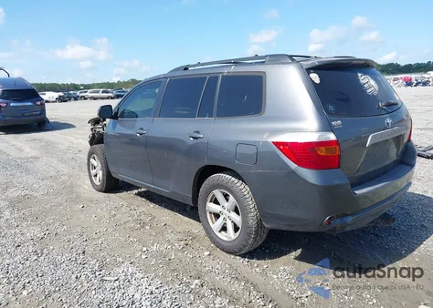 2010 Toyota Highlander Se V6 from USA, damaged, VIN 5TDKK3EH0AS022050